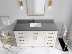 Cambridge 60 in. W x 22 in. D Single Sink Bathroom Vanity - photo 9