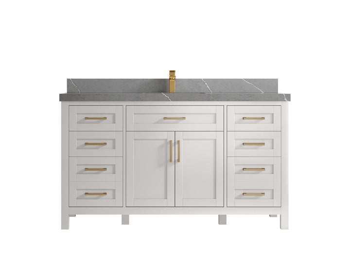 Cambridge 60 in. W x 22 in. D Single Sink Bathroom Vanity - photo 15