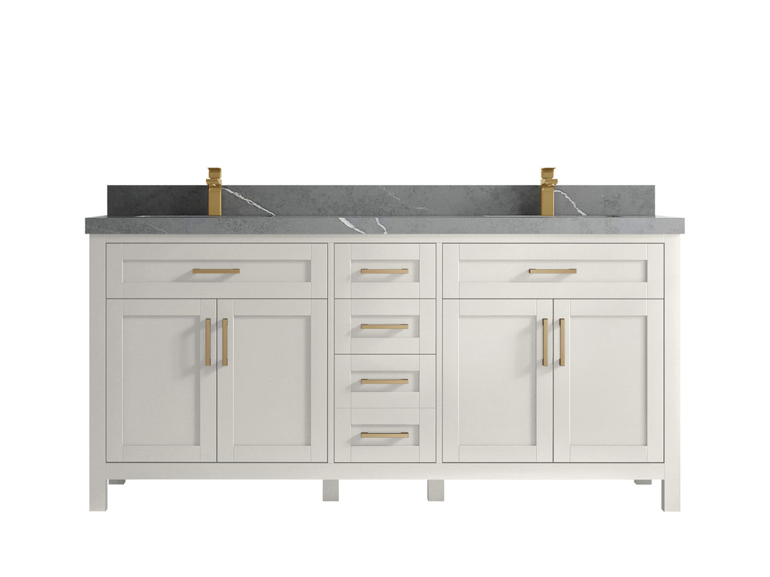 Cambridge 72 in. W x 22 in. D Double Sink Bathroom Vanity