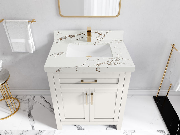 Cambridge 30 in. W x 22 in. D Single Sink Bathroom Vanity - photo 36