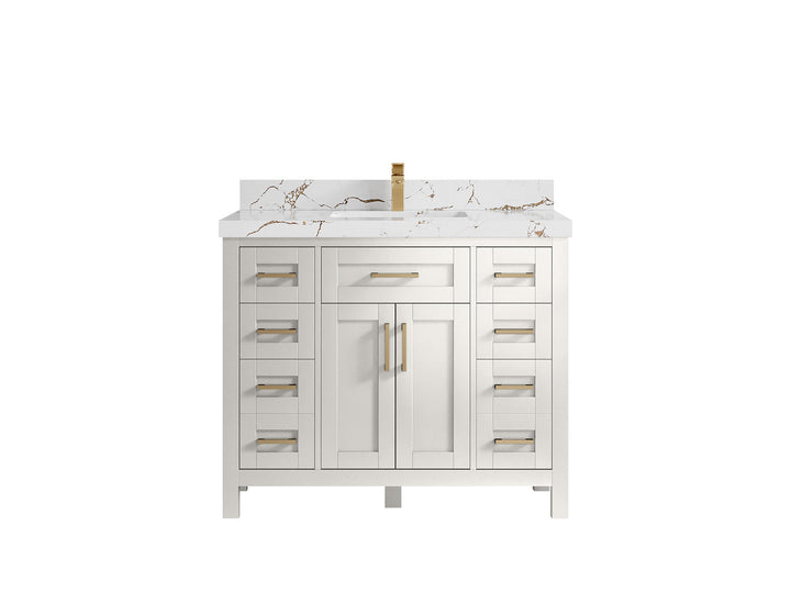 Cambridge 42 in. W x 22 in. D Single Sink Bathroom Vanity - photo 45