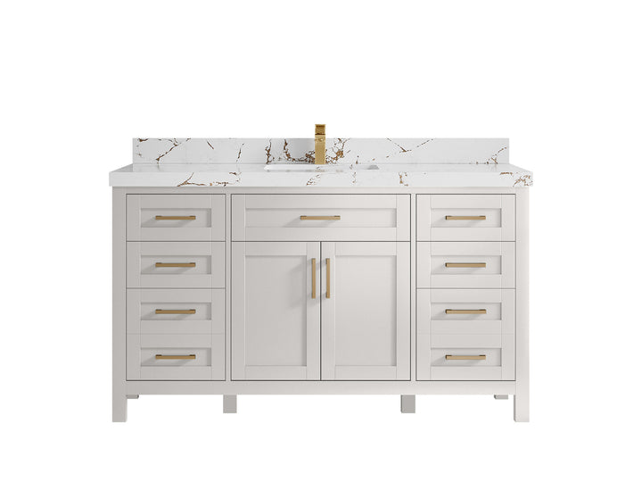 Cambridge 60 in. W x 22 in. D Single Sink Bathroom Vanity - photo 37