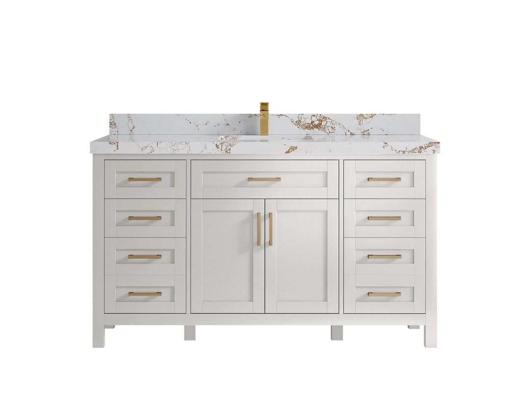 Cambridge 60 in. W x 22 in. D Single Sink Bathroom Vanity