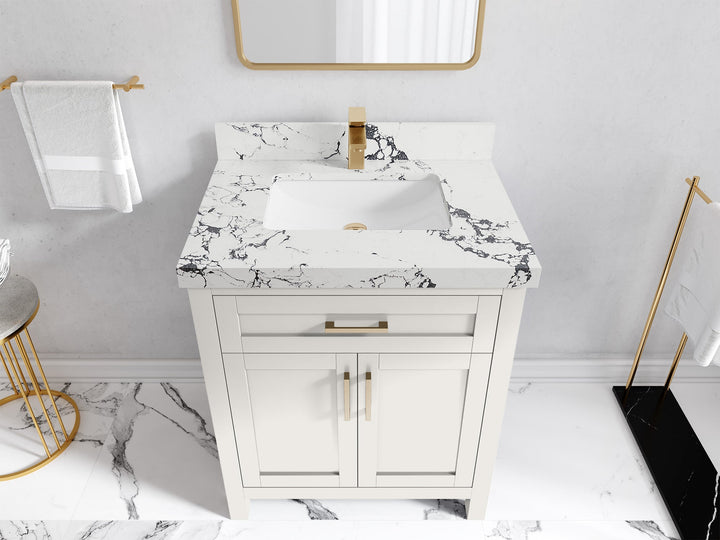 Cambridge 30 in. W x 22 in. D Single Sink Bathroom Vanity - photo 40