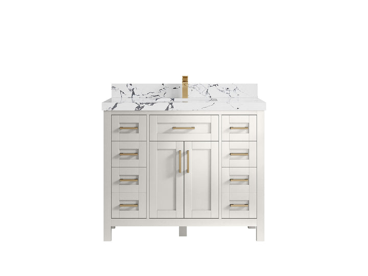 Cambridge 42 in. W x 22 in. D Single Sink Bathroom Vanity - photo 49