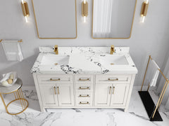 Cambridge 60 in. W x 22 in. D Double Sink Bathroom Vanity - photo 20