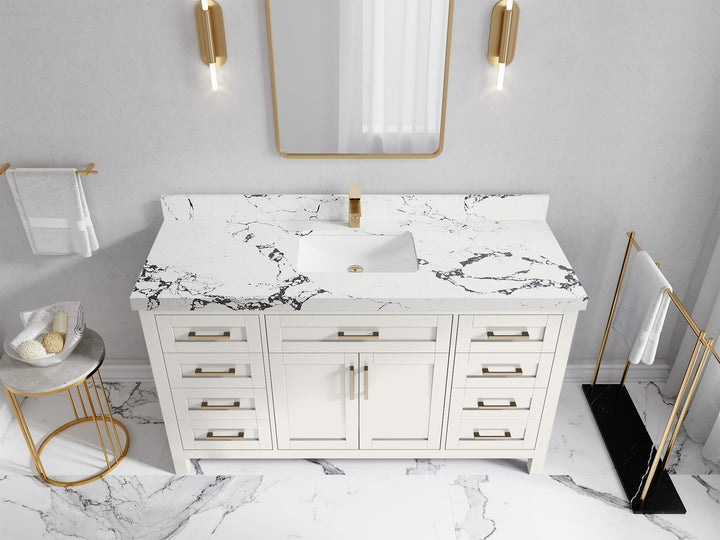 Cambridge 60 in. W x 22 in. D Single Sink Bathroom Vanity - photo 34