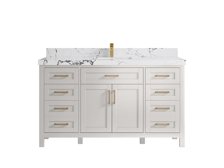 Cambridge 60 in. W x 22 in. D Single Sink Bathroom Vanity - photo 35