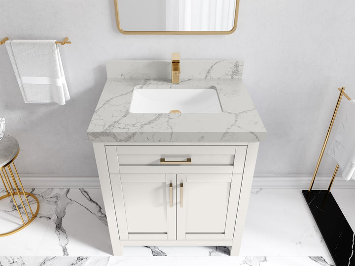 Cambridge 30 in. W x 22 in. D Single Sink Bathroom Vanity - photo 42