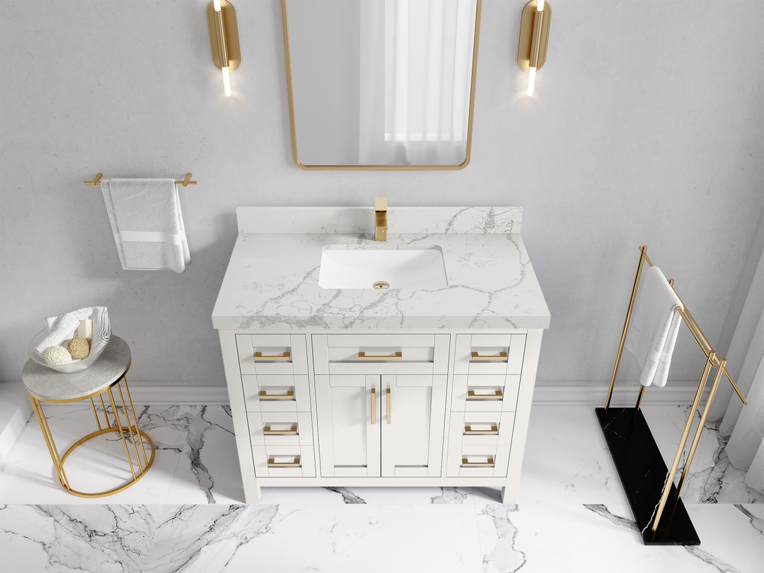 Cambridge 42 in. W x 22 in. D Single Sink Bathroom Vanity