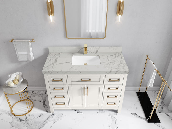Cambridge 48 in. W x 22 in. D Single Sink Bathroom Vanity - photo 42