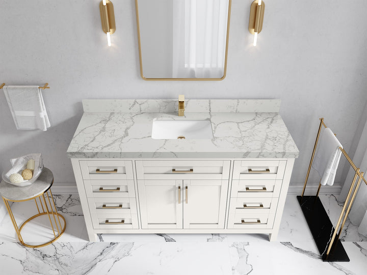 Cambridge 60 in. W x 22 in. D Single Sink Bathroom Vanity - photo 40