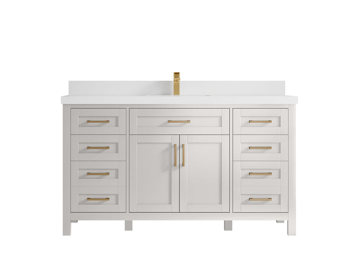 Cambridge 60 in. W x 22 in. D Single Sink Bathroom Vanity - photo 49