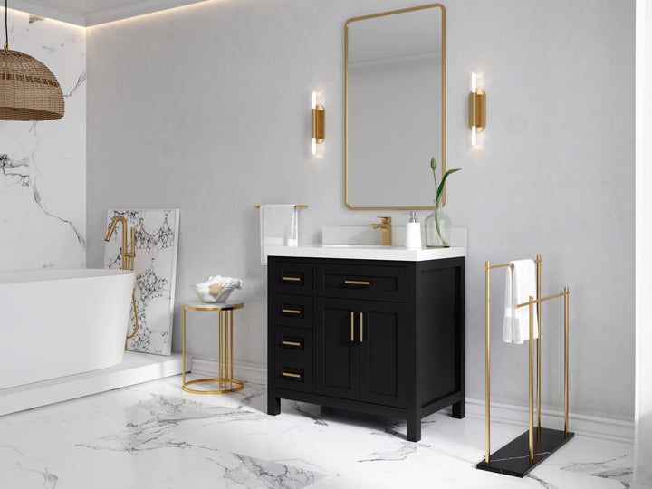 Cambridge 36 in. W x 22 in. D Single Center Sink Bathroom vanity - photo 4