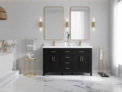 Cambridge 60 in. W x 22 in. D Double Sink Bathroom Vanity - photo 4