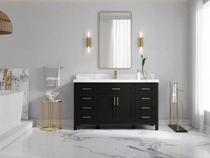 Cambridge 60 in. W x 22 in. D Single Sink Bathroom Vanity - photo 4