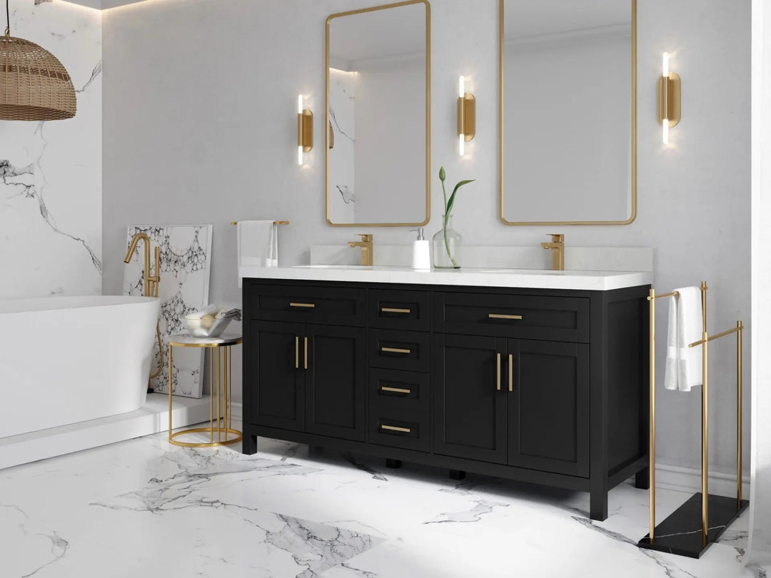 Cambridge 72 in. W x 22 in. D Double Sink Bathroom Vanity