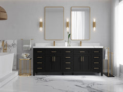 Cambridge 84 in. W x 22 in. D Double Sink Bathroom Vanity - photo 4