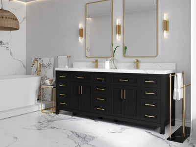 Cambridge 84 in. W x 22 in. D Double Sink Bathroom Vanity