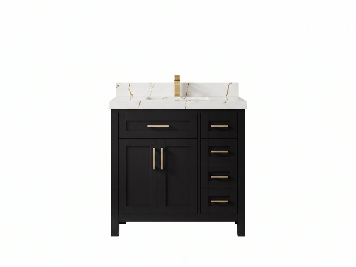 Cambridge 36 in. W x 22 in. D Center Sink Bathroom Vanity