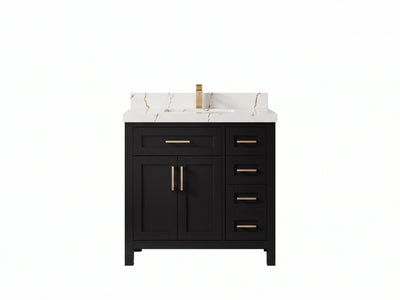 Cambridge 36 in. W x 22 in. D Center Sink Bathroom Vanity