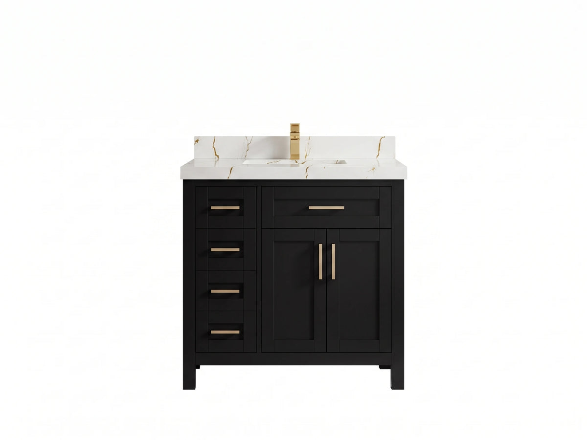 Cambridge 36 in. W x 22 in. D Center Sink Bathroom Vanity