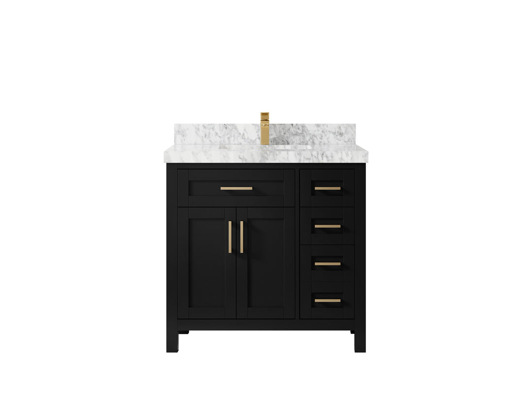 Cambridge 36 in. W x 22 in. D Single Center Sink Bathroom Vanity