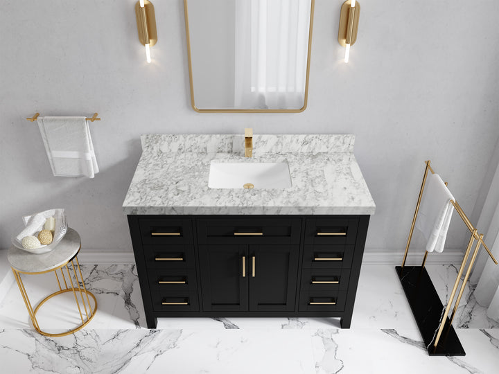Cambridge 48 in. W x 22 in. D Single Sink Bathroom Vanity - photo 28