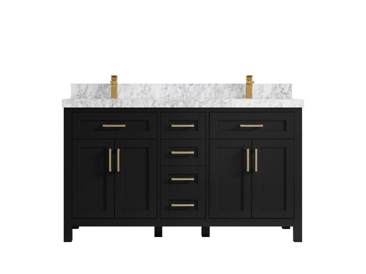 Cambridge 60 in. W x 22 in. D Double Sink Bathroom Vanity - photo 29