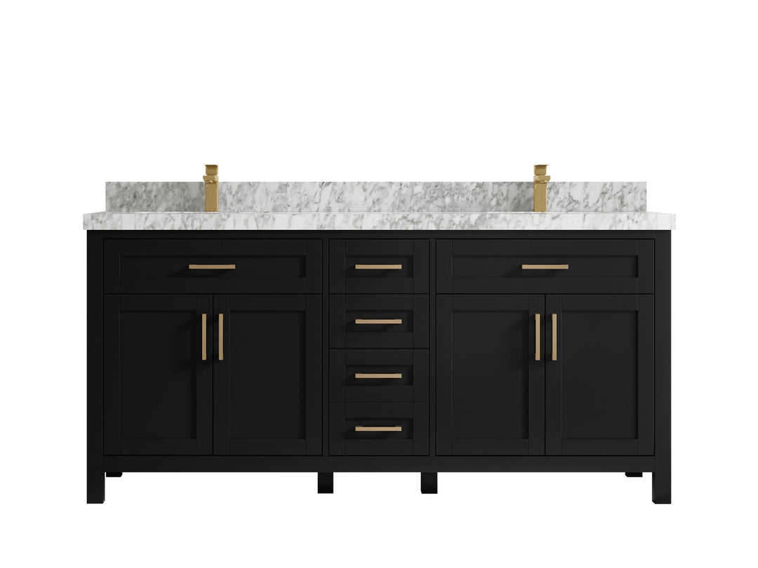 Cambridge 72 in. W x 22 in. D Double Sink Bathroom Vanity