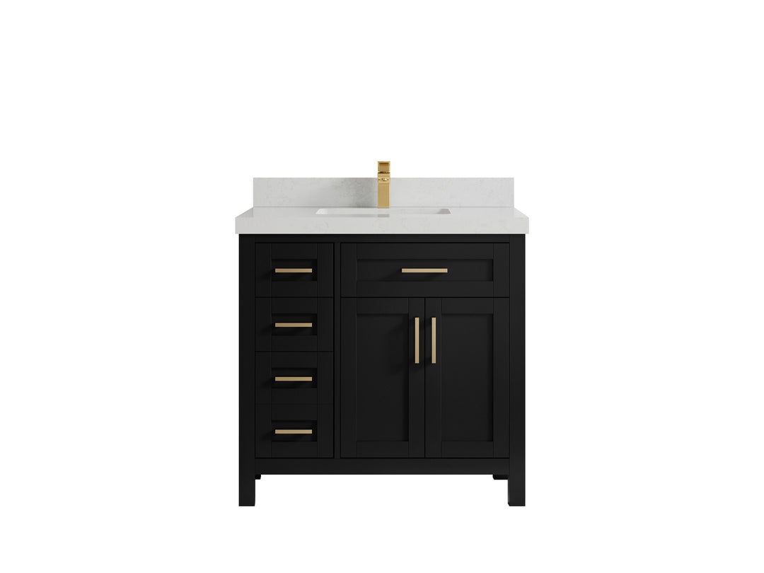 Cambridge 36 in. W x 22 in. D Single Center Sink Bathroom vanity