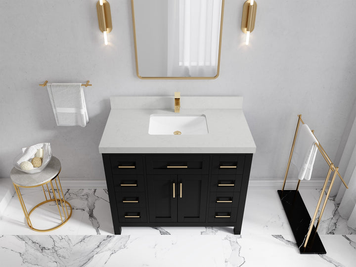 Cambridge 42 in. W x 22 in. D Single Sink Bathroom Vanity - photo 26