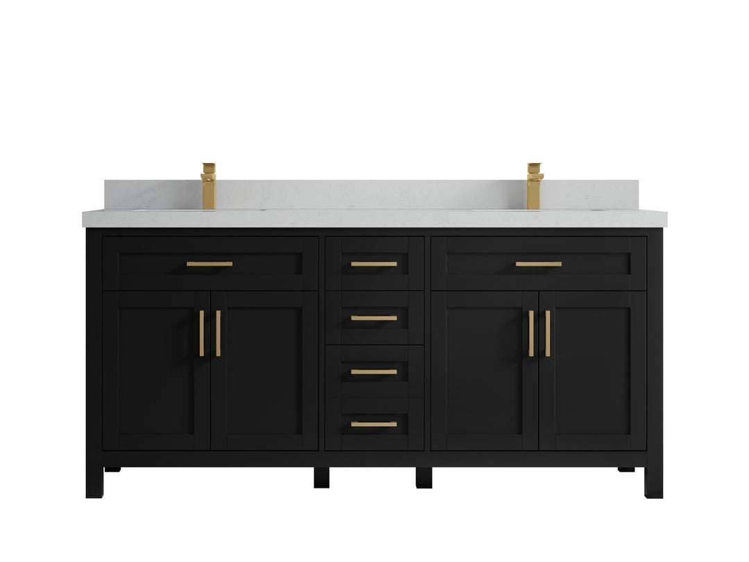 Cambridge 72 in. W x 22 in. D Double Sink Bathroom Vanity