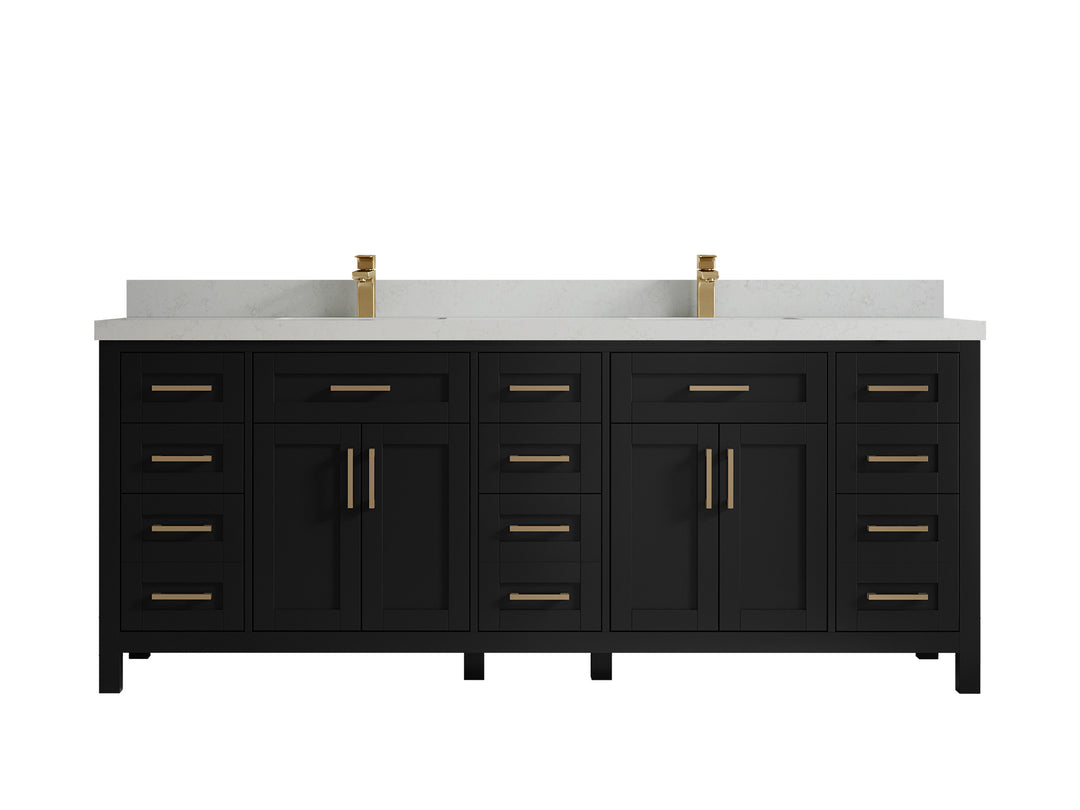 Cambridge 84 in. W x 22 in. D Double Sink Bathroom Vanity