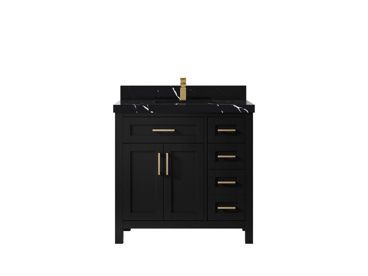 Cambridge 36 in. W x 22 in. D Single Center Sink Bathroom Vanity - photo 18