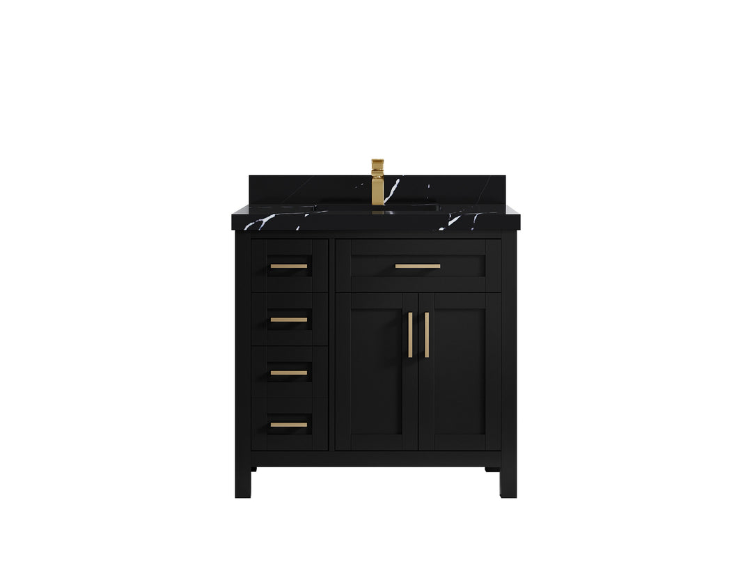 Cambridge 36 in. W x 22 in. D Single Center Sink Bathroom vanity