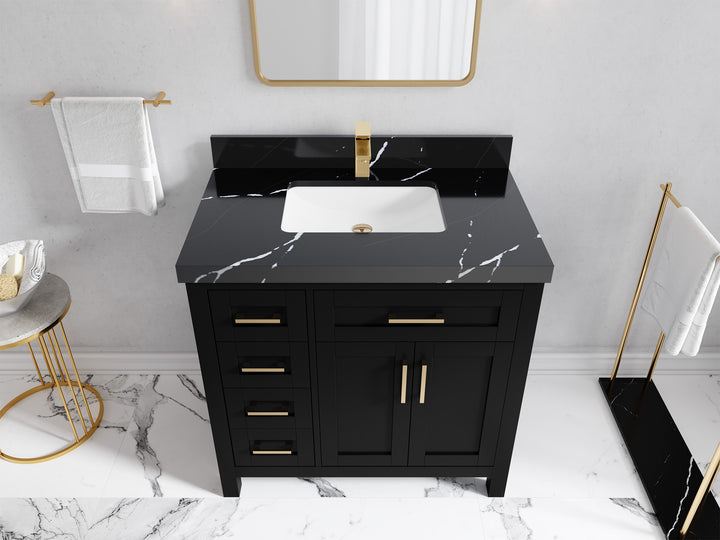 Cambridge 36 in. W x 22 in. D Single Center Sink Bathroom vanity - photo 17