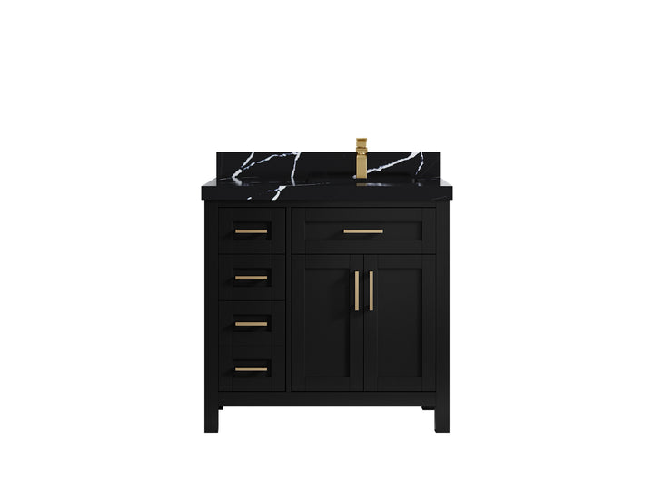 Cambridge 36 in. W x 22 in. D Right Offset Sink Bathroom Vanity - photo 17