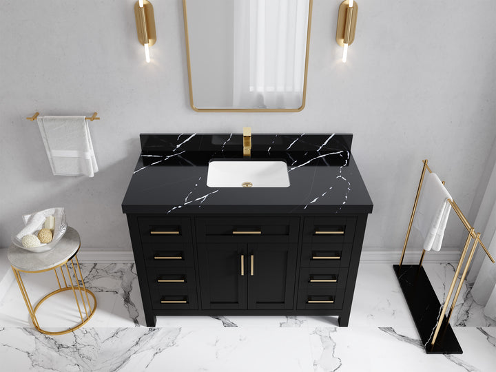 Cambridge 48 in. W x 22 in. D Single Sink Bathroom Vanity - photo 16