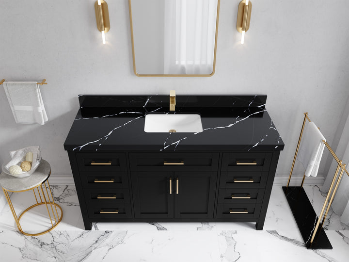 Cambridge 60 in. W x 22 in. D Single Sink Bathroom Vanity - photo 16