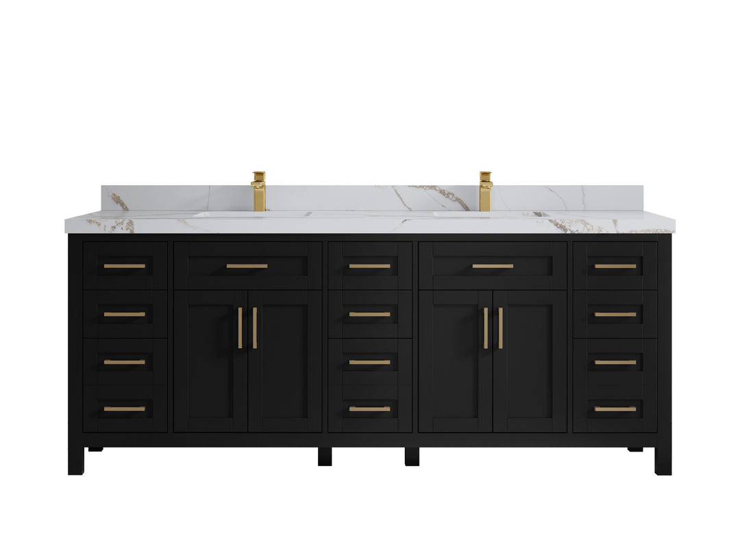 Cambridge 84 in. W x 22 in. D Double Sink Bathroom Vanity