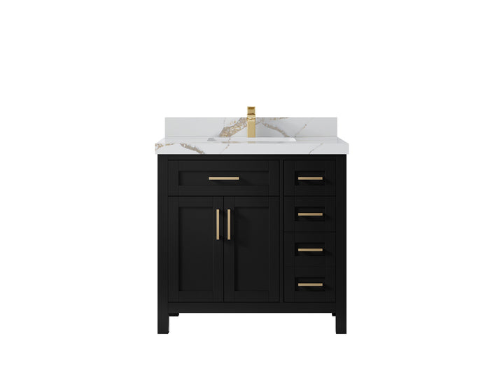 Cambridge 36 in. W x 22 in. D Single Center Sink Bathroom Vanity - photo 20