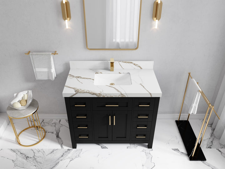 Cambridge 42 in. W x 22 in. D Single Sink Bathroom Vanity - photo 16