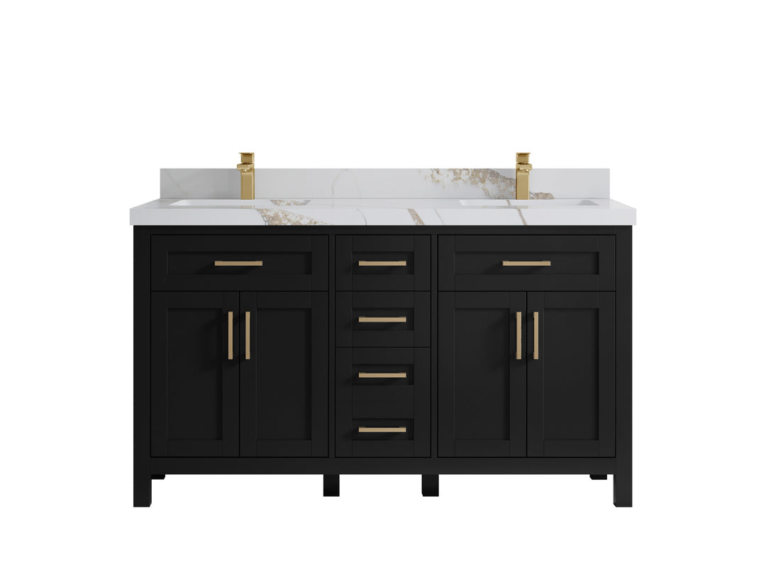 Cambridge 60 in. W x 22 in. D Double Sink Bathroom Vanity