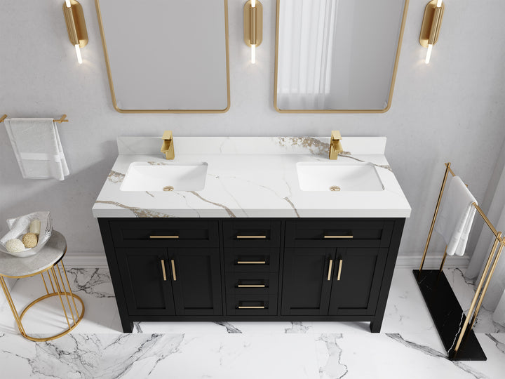 Cambridge 60 in. W x 22 in. D Double Sink Bathroom Vanity - photo 18
