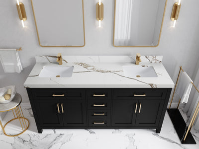 Cambridge 72 in. W x 22 in. D Double Sink Bathroom Vanity