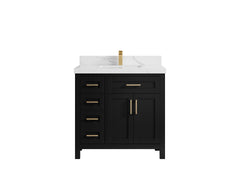 Cambridge 36 in. W x 22 in. D Single Center Sink Bathroom vanity - photo 1