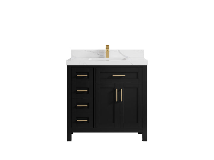 Cambridge 36 in. W x 22 in. D Single Center Sink Bathroom vanity - photo 1
