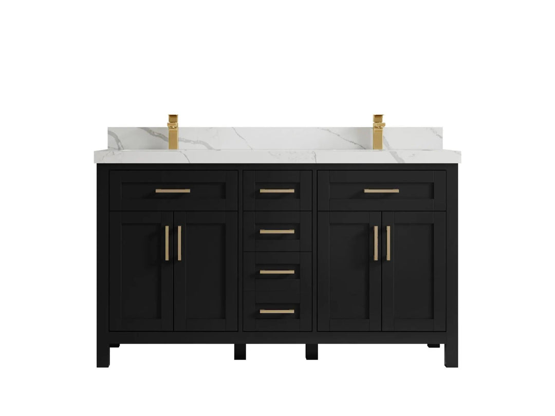 Cambridge 60 in. W x 22 in. D Double Sink Bathroom Vanity