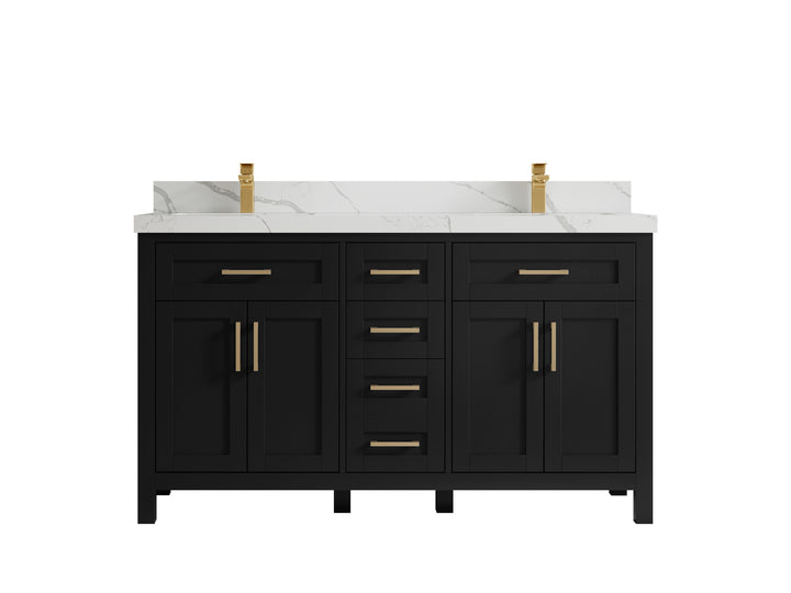 Cambridge 60 in. W x 22 in. D Double Sink Bathroom Vanity - photo 21